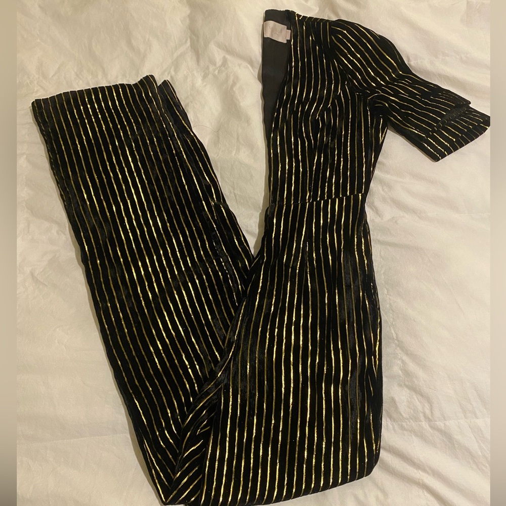 Velvet jumpsuit